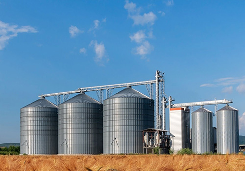 Grain collection and storage equipment